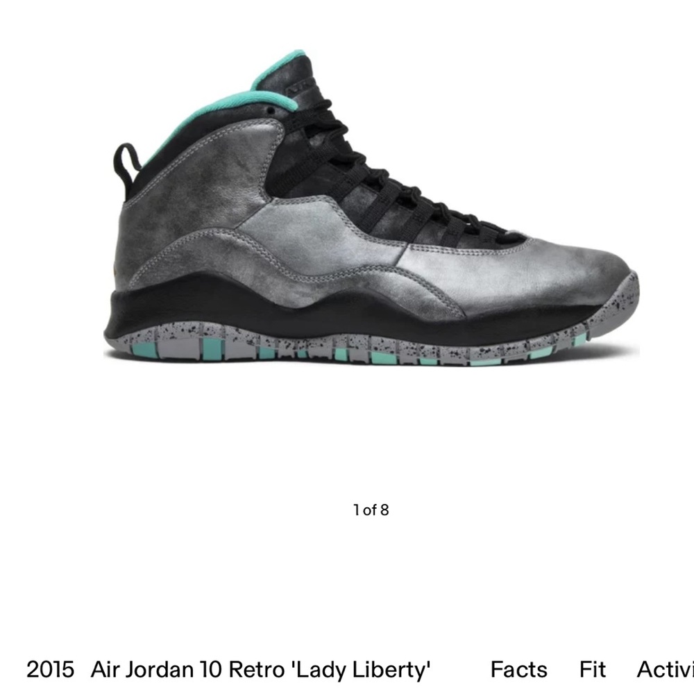 Air Jordan 10 Retro 'Lady Liberty'